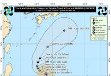 Pagasa: ‘Chedeng’ may intensify into typhoon