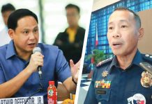 Gov. Arthur Defensor Jr. (left) says there are no private armed groups operating in Iloilo as confirmed to him by Police Colonel Ronaldo Palomo (right), director of the Iloilo Police Provincial Office.