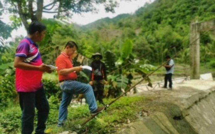 damaged infra The Regional Project Validation and Evaluation Team led by the Office of Civil Defense Region 6 conducts validation of the projects in Antique that need to be rehabilitated under the Tropical Storm Paeng Rehabilitation and Recovery Program on Wednesday, June 7. PHOTO COURTESY OF OCD-6