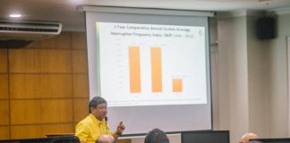 Primelectric president Roel Castro explains the joint venture agreement and its benefits during a public consultation conducted by Bacolod City’s Sangguniang Panlungsod committee on energy and public utilities on Monday, June 5.