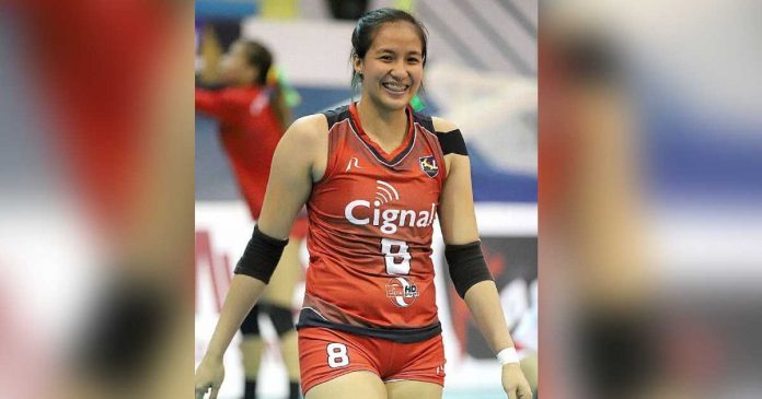 guimarasnon Jovelyn Gonzaga had her last appearance in the PVL during the 2022 Reinforced Conference for the Army Lady Troopers. PHOTO COURTESY OF PHILIPPINE SUPERLIGA
