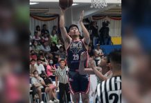 Iloilo United Royals-Cocolife’s JR Ongteco tries to rally his team back against Imus SV Squad but still fell short. MPBL PHOTO
