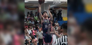 Iloilo United Royals-Cocolife’s JR Ongteco tries to rally his team back against Imus SV Squad but still fell short. MPBL PHOTO