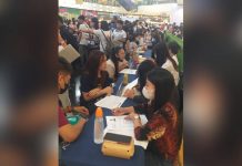 5,107 jobs up for grabs at ‘Kalayaaan Job Fair’ Job seekers queued to apply for work at the Department of Labor and Employment Kalayaan Job Fair held at SM City Bacolod on Monday, June 12. Seventy-nine applicants were hired on the spot. DOLE-6 FACEBOOK PAGE