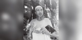 Saadoden M. Mayo, imam at the Iloilo Pioneer Masjid (mosque) in Barangay Magdalo, La Paz, Iloilo City. AJ PALCULLO/PN