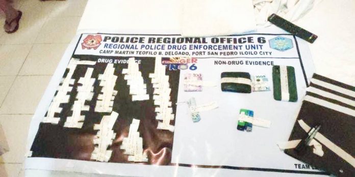 news ruby shabu Forty-two 42 sachets of suspected shabu valued at P1,224,000 million were seized in a buy-bust operation in Barangay Infante, Molo, Iloilo City on Thursday, June 15. RDEU PHOTO