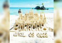 Boracay tourists are drawn to sand castles – one of the main attractions in the island. MALAY-BORACAY TOURISM OFFICE PHOTO