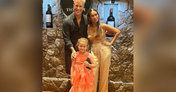 pokwang Pokwang and daughter Malia with Fernando Carillo