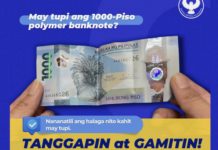 BSP’s polymer bill promotion wins international award The campaign for the P1,000 polymer bill was named "Best New Currency Public Engagement Program" by the International Association for Currency Affairs in Mexico last month. BSP FACEBOOK PAGE PHOTO
