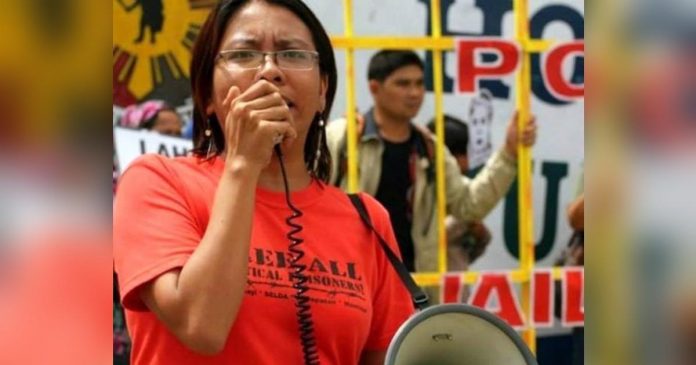 rights_superimposed “We demand a stop to these incessant violations of International Humanitarian Law and call on the Commission on Human Rights to conduct a thoroughgoing investigation,” says Cristina “Tinay” Palabay, secretary general of Karapatan. Photo from her Facebook page