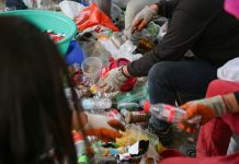 DENR seeks alternative to single-use plastics Workers sort different types of plastic at an upcycling facility in Muntinlupa City. A 2021 study showed the Philippines is the worst plastic polluter in the oceans, contributing to over a third of the global plastic waste. GEORGE CALVELO/ABS-CBN NEWS PHOTO