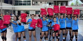 Members of the Iloilo City Sports Academy volleyball team. PHOTO COURTESY OF GAMETIME SPORTS