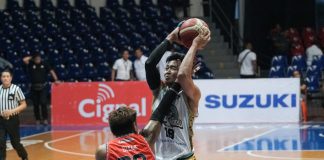Jason Melano spearheaded the offense of Negros Muscovados in their defeat to Marikina Shoemasters. MPBL PHOTO