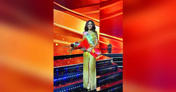 Caluya beauty_superimposed The 23-year-old Charie Manalo Sergio of Caluya, Antique won 2nd runner-up in the recently concluded Miss Grand Philippines 2023. DISCOVER ANTIQUE, PHILIPPINES FB PHOTO