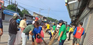 Barangay officials and residents of Barangay Jalaud Norte, Zarraga, Iloilo participated in the province-wide Limpyo Dalanon 2023 on Friday morning, June 30. LIMPYO ILOILO FACEBOOK PAGE PHOTO
