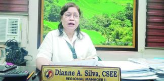National Food Authority (NFA)-Western Visayas regional manager II Dianne A. Silva says almost 100,000 sacks of palay and nearly 37,000 bags of rice are stored in different NFA warehouses across the region. PHOTO COURTESY OF PNA