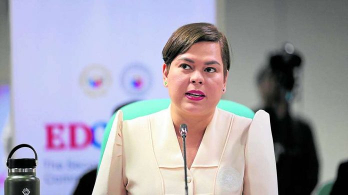 Sara_Duterte_resized The Office of Vice President (OVP) Sara Duterte warned the public on Wednesday against illegal monetary collection to avail OVP services. SENATE PRIB PHOTO VIA INQUIRER.NET