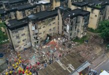 14 killed in Brazil apartment collapse REUTERS/Anderson Stevens