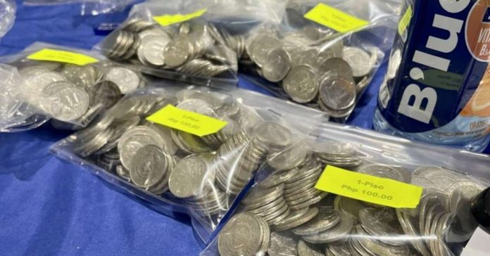 coins_resized The Bangko Sentral ng Pilipinas encourages the public to use coins for payment transactions to maximize its use and address the perceived coin shortage in some parts of the country. PNA FILE PHOTO BY LEILANIE G. ADRIANO