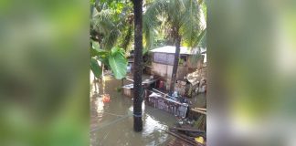 Portions of Barangay Buhang Taft North, Mandurriao, Iloilo City such as this one got flooded on Monday, July 17. ILOILO CITY DRRMO PHOTO