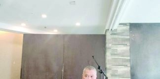 Central Negros Electric Cooperative acting general manager Arnel Lapore announces the postponement of the two-day scheduled plebiscite on July 1 and 2 during a press conference in Bacolod City on Friday, June 30.