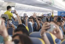 Airlines lift mask mandate on flights Facemasks are no longer required on flights of two airlines but guests and crew may still opt to wear it whenever they deem necessary. CEBU PACIFIC PHOTO