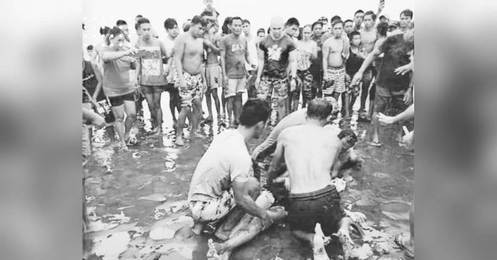 negocc pic_superimposed The 26-year-old Joven Buenaflor died after he drowned while fishing off the coast of Barangay Aguisan, Himamaylan City, Negros Occidental. RMN DYHB BACOLOD 747 PHOTO
