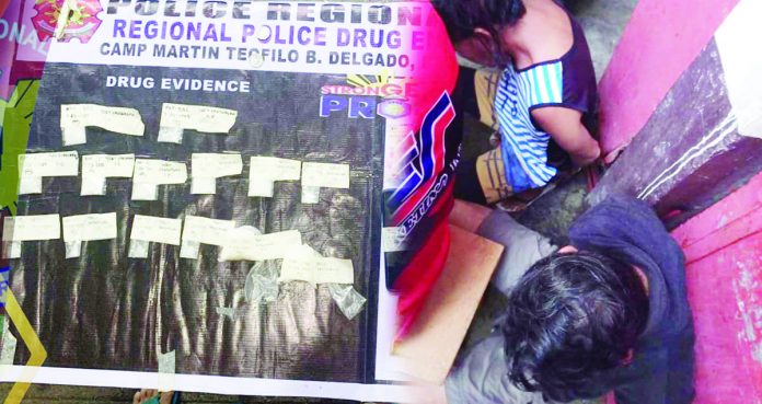 shabu_resized Two drug suspects yielded P884,000 worth of suspected shabu during a police operation on Wednesday, July 26, in Barangay Kauswagan, Iloilo City Proper. PCADG WESTERN VISAYAS PHOTO