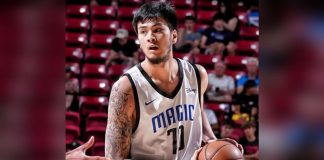 In 13 minutes of action , Kai Sotto delivered six points, on 3-of-7 shooting, to go with four rebounds, three blocks, one assist, a turnover and a foul. TWITTER PHOTO
