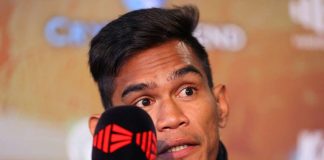 Aston Palicte has not seen action in the ring since June 2022 but did not stop with his boxing training in his hometown. TOP RANK FILE PHOTO