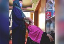 Taliban order Afghanistan parlors to shut Beauty salons in Afghanistan have one month to shut shop such as this one in Mazar-i-Sharif. GETTY IMAGES