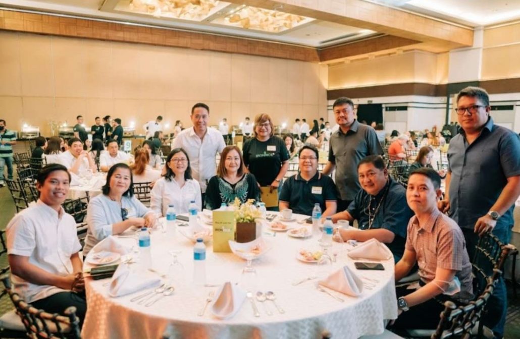 (seating from left to right) Joland Abraham, Bacolod City councilors Simplicia Distrito, Celia Flor, Em Ang, Claudio Jesus Puentevella, Thaddeus Sayson, Ian Lo, owner of Grace Pharmacy. (standing from left to right) Jonathan Lo, president and CEO of CM & Sons Food Products Inc. and his Marketing Manager for Public Relations and Events Femmy Lee Magbanua, Joshua Chua and Architect Rodin Fernandez. Photos by CM & Sons Food Products Inc.