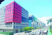 DDMP REIT close to achieving 95% office occupancy target Photo shows the DoubleDragon Plaza at DD Meridian Park taken on Thursday, Aug. 17.