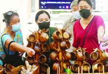 PH forms One Town, One Product program in new law Various local products go on display and on sale as part of the Tara, Pasyal Na! grand cultural celebration in Quezon City. MARK DEMAYO/ABS-CBN NEWS PHOTO