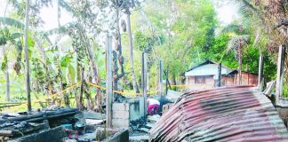 Two houses made of light materials were gutted in Barangay La Rioja, Patnongon, Antique on Monday afternoon, Aug 7. ANJELYN MAESTRE FB PHOTO