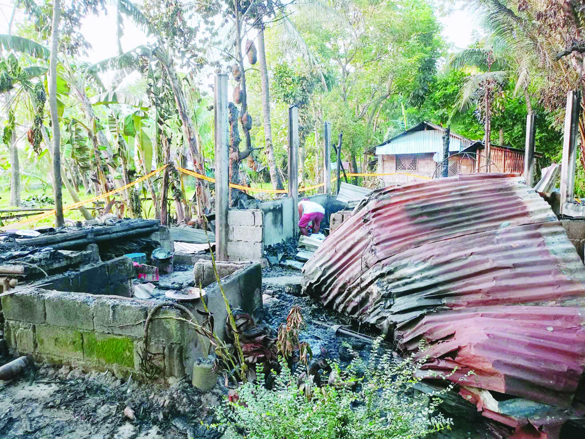 Patnongon fire razes 2 houses