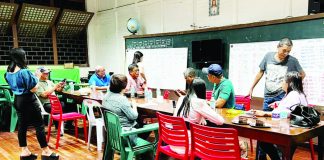 The Central Negros Electric Cooperative’s joint venture agreement overall plebiscite canvassing at Mabini Elementary School on Aug. 27, 2023