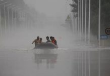 Torrential rains in China kill 10 Photo courtesy of Reuters