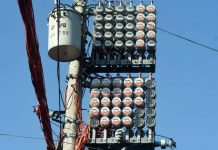 Electrical meters with countless electrical wires are seen hanging near residences in Barangay Addition Hills, Mandaluyong City. GEORGE CALVELO, ABS-CBN NEWS/FILE PHOTO