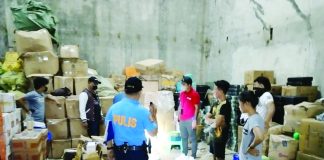 Eight individuals were arrested in two separate police operations on Thursday, Aug. 10, for the alleged sale of fake construction tools in Iloilo City. RADYO BANDERA ILOILO PHOTO