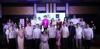 Iloilo City’s Mayor Jerry P. Treñas, Vice Mayor Jeffrey Ganzon, Iloilo City’s Rep. Julienne Baronda and city officials together with the 10 Outstanding Ilonggos and the Lifetime Achievement Award and Diamond Achievement Award honorees.