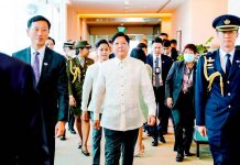 President Ferdinand "Bongbong" Marcos, Jr. arrives in Singapore on September 6, 2022 for a state visit. State visits open many doors for trade and investment, the International Chamber of Commerce says. (Office of the President / Facebook photo)