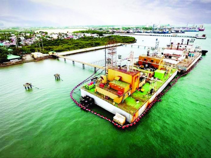 power_barge_resized This power barge of MORE Power Barge Inc. in Bo. Obrero, Lapuz, Iloilo City aims to prevent long, agonizing power blackouts in Panay Island. MORE Power Barge Inc. is a sister company of MORE Electric and Power Corporation, Iloilo City’s sole power distributor.