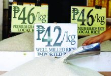Agri group warns of possible P2-P4 rise in rice prices The current price of local well-milled rice is up to P49 while imported well-milled rice is from P42 to P46. PNA PHOTO BY YANCY LIM