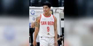 John Bryan Sajonia of Pavia, Iloilo was a former standout of Santa Clarita International School Primes in Iloilo City and was part of the Western Visayas basketball team that finished runner-up in the Palarong Pambansa. PHOTO COURTESY OF FILBASKET