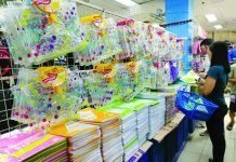 The Department of Trade and Industry Region 6 urges consumers to be vigilant in buying school supplies. Classes resume on Aug. 29. AJ PALCULLO/PN