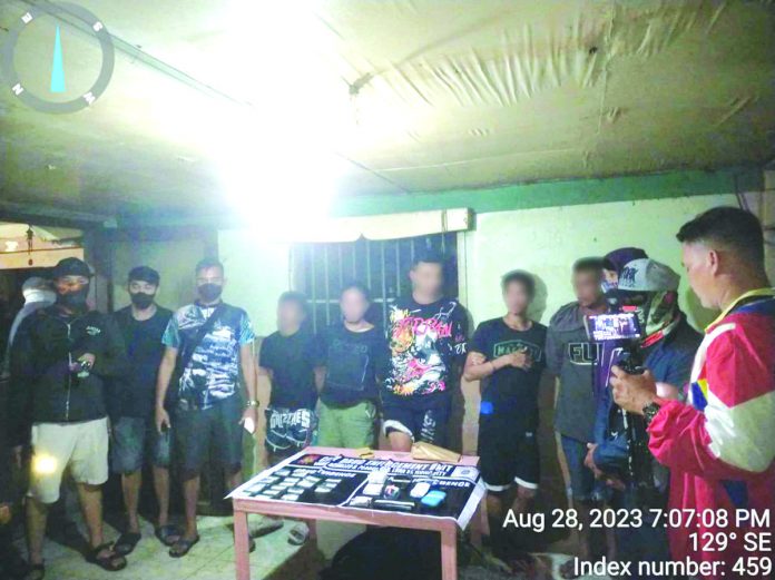 Over P1 million worth of suspected shabu was recovered from five drug suspects in Molo, Iloilo City on Monday, Aug. 28. PRO-6 PHOTO