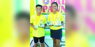 John Benedict Santiago and Althea Rose Martirez. PHOTO COURTESY OF RAFA SANTIAGO