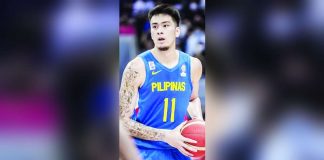 Kai Sotto did not immediately participate in the national men’s basketball team’s practices upon his return to the country from his NBA Summer League stint with Orlando Magic last month. FIBA FILE PHOTO