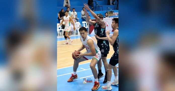 sports bacolod_superimposed Mark Sarangay’s near double-double numbers are not enough. Bacolod City of Smiles bowed to Bacoor City Strikers. MPBL PHOTO